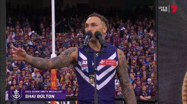 Who Won the 2026 Norm Smith Medal? Shai Bolton Creates History in Heartbreaking Grand Final Defeat