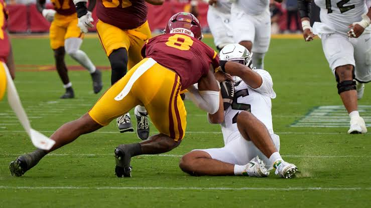 What Happened to Dante Moore? Oregon Star QB Hospitalized After Brutal Late Hit